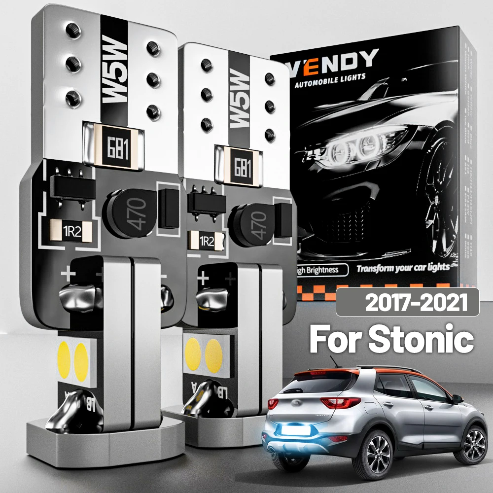 

2 шт. светодиодный светильник номерного знака для Kia Stonic 2017-2021 2018 2019 2020 аксессуары Canbus