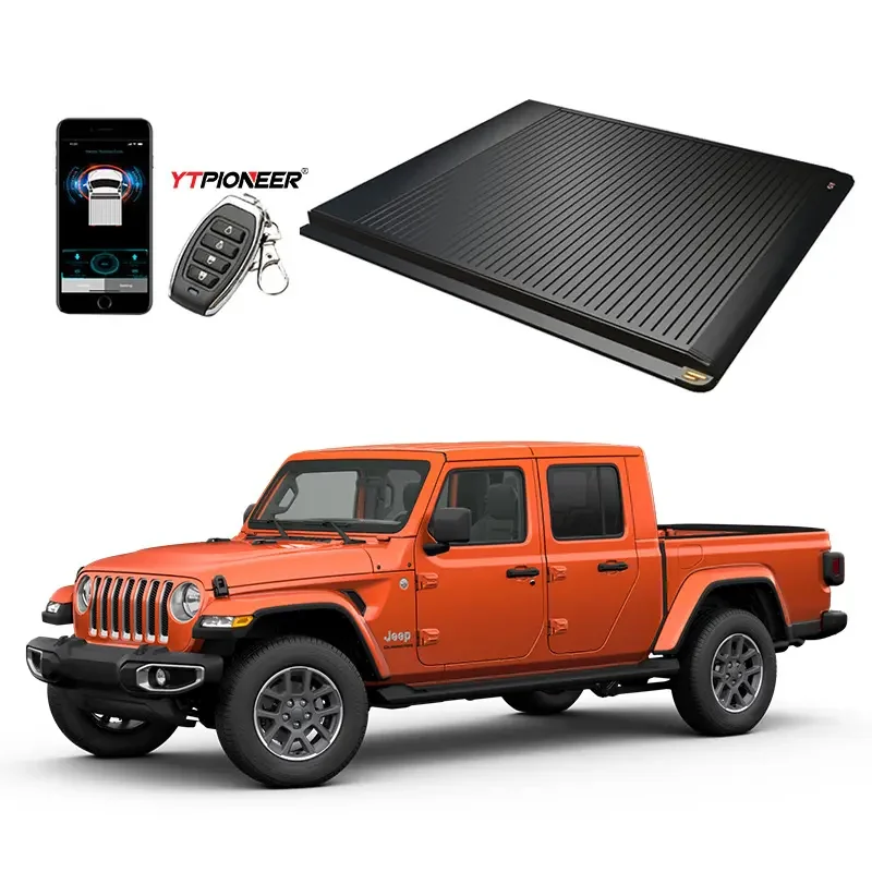 

Leading Factory Of Fold-Up Cover Easy Installment Non-Drilling Tri-Fold And Four-Fold Lids Truck Pickup Bed For Jeep Gladiator