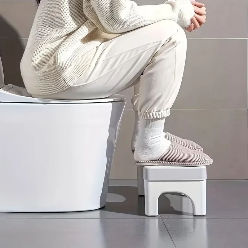 

Top Quality Portable Toilet Squat Stool,Household Foot Rest Stool, Ergonomic Bathroom Foot Stand for Adults Pregnant Elderly Use