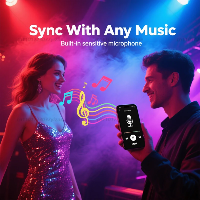 Tuya RGBCW 5W Light Wifi Bulb Dimmable E14 Candle Lamp AC85-265V RGB+ Tuya Smart Life Support Alexa Google Home Alice On/Off