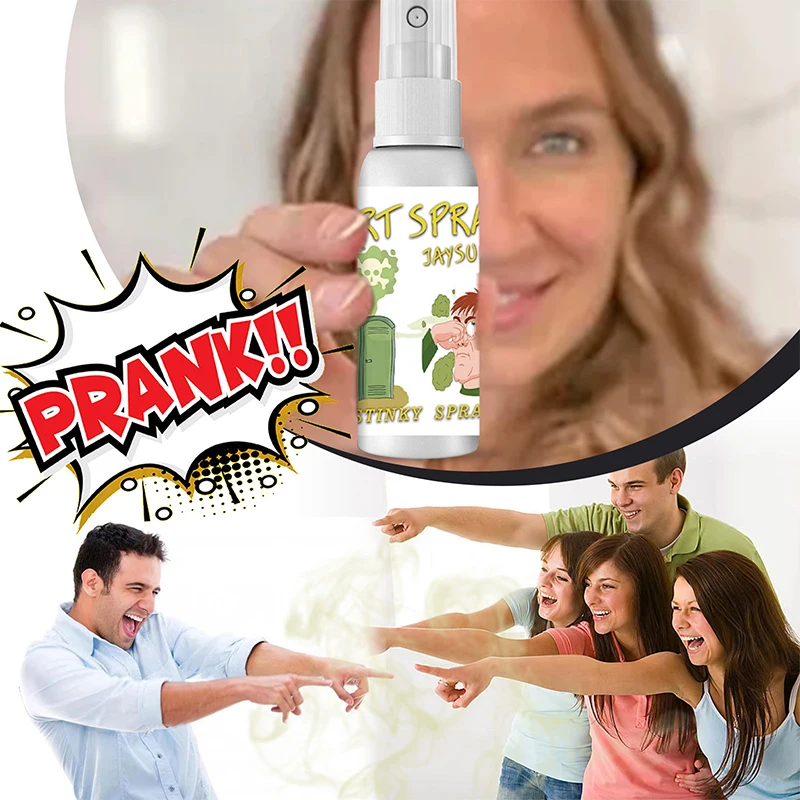 30ml płyn Fart Gag śmieszna zabawka Prank kupa rzeczy nietoksyczny zapach smród Spray dla dorosłych lub dzieci prima aprilis dzień zabawka