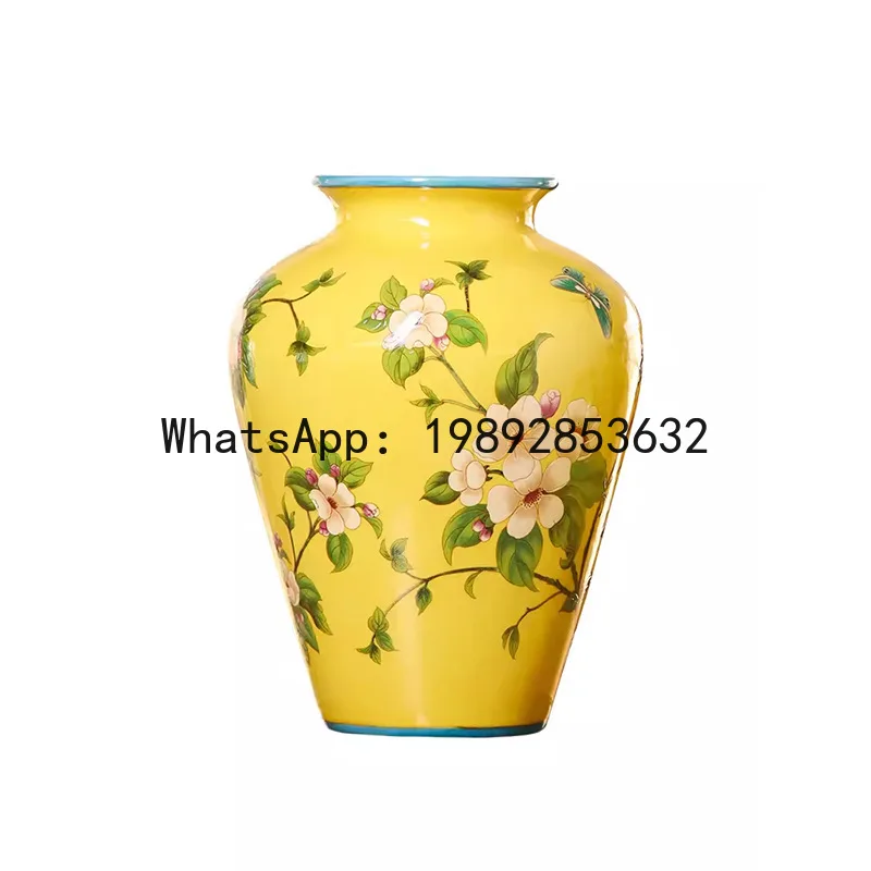 

Xl ceramic vase jar blue and white porcelain vase classy flower arrangement modern home decoration