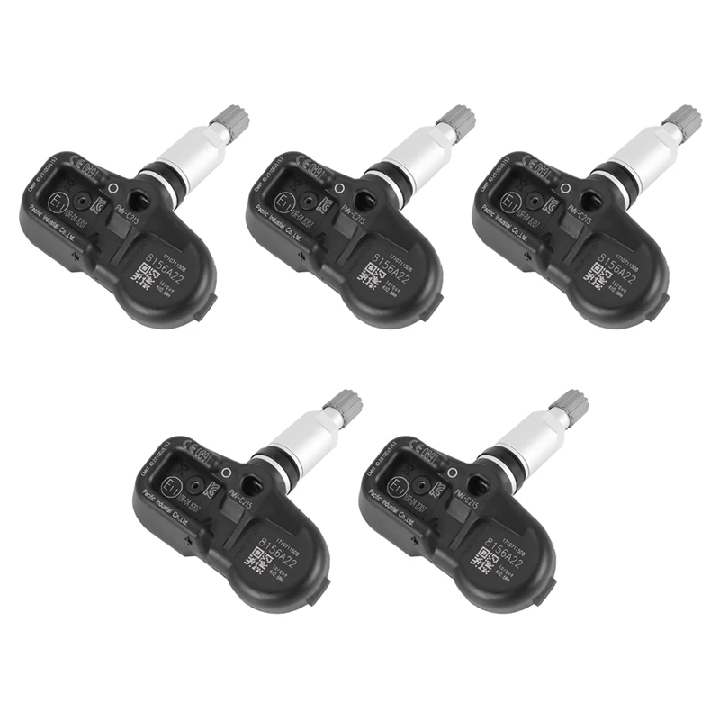 433Mhz Tire Pressure Monitoring System (Tpms) Sensor For Toyota Camry Chr Corolla 42607-48020(5 Pcs)