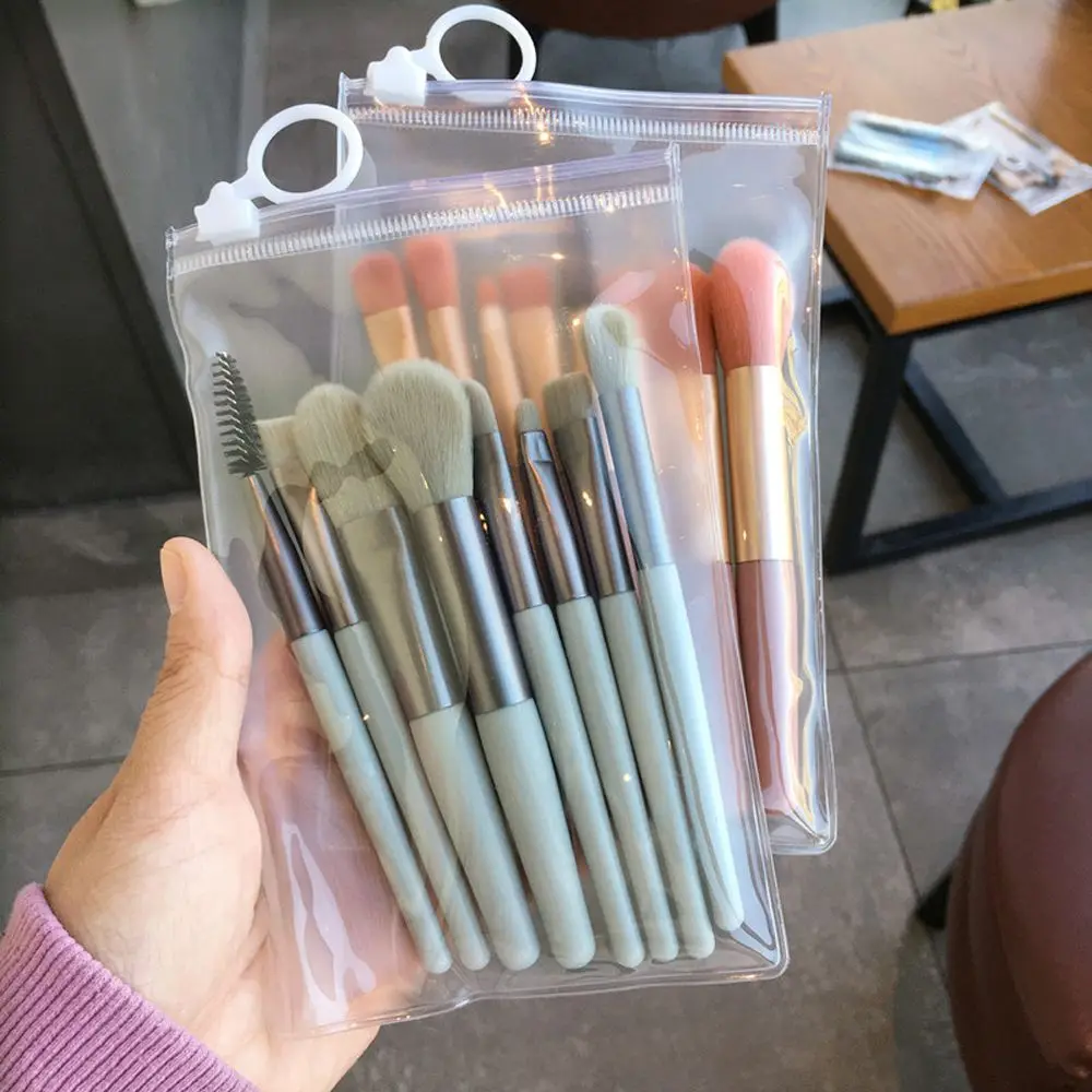 Travel Eyebrow Blush Foundation Blending Highlighter Concealer Brush Makeup Brush Set Eye Shadow Brush Loose Powder Brush