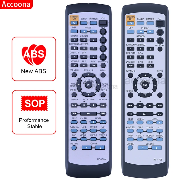 Remote Control Original FOR Onkyo Rc-478m RC-479S Home Theater Receiver  Htr500 Txsr500 HT-R320 R420 R8230 S570 S670 S670S S677C - AliExpress