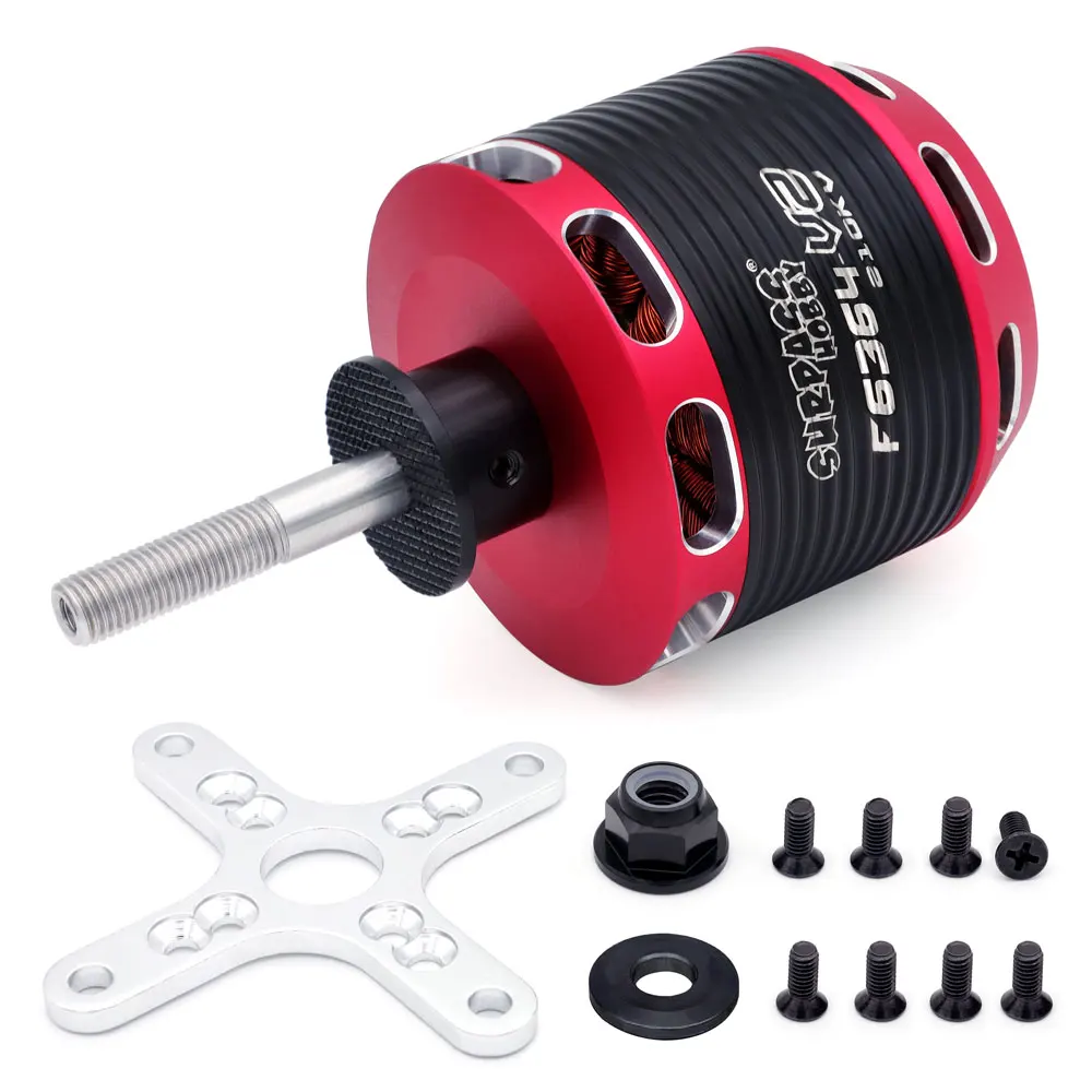 

Surpass Hobby F-6364 210KV Brushless Motor Vertical UA-V Tail Thrust Motor for Fixed Wing Ai-rplane Ai-rcraft Dr-one RC Plane