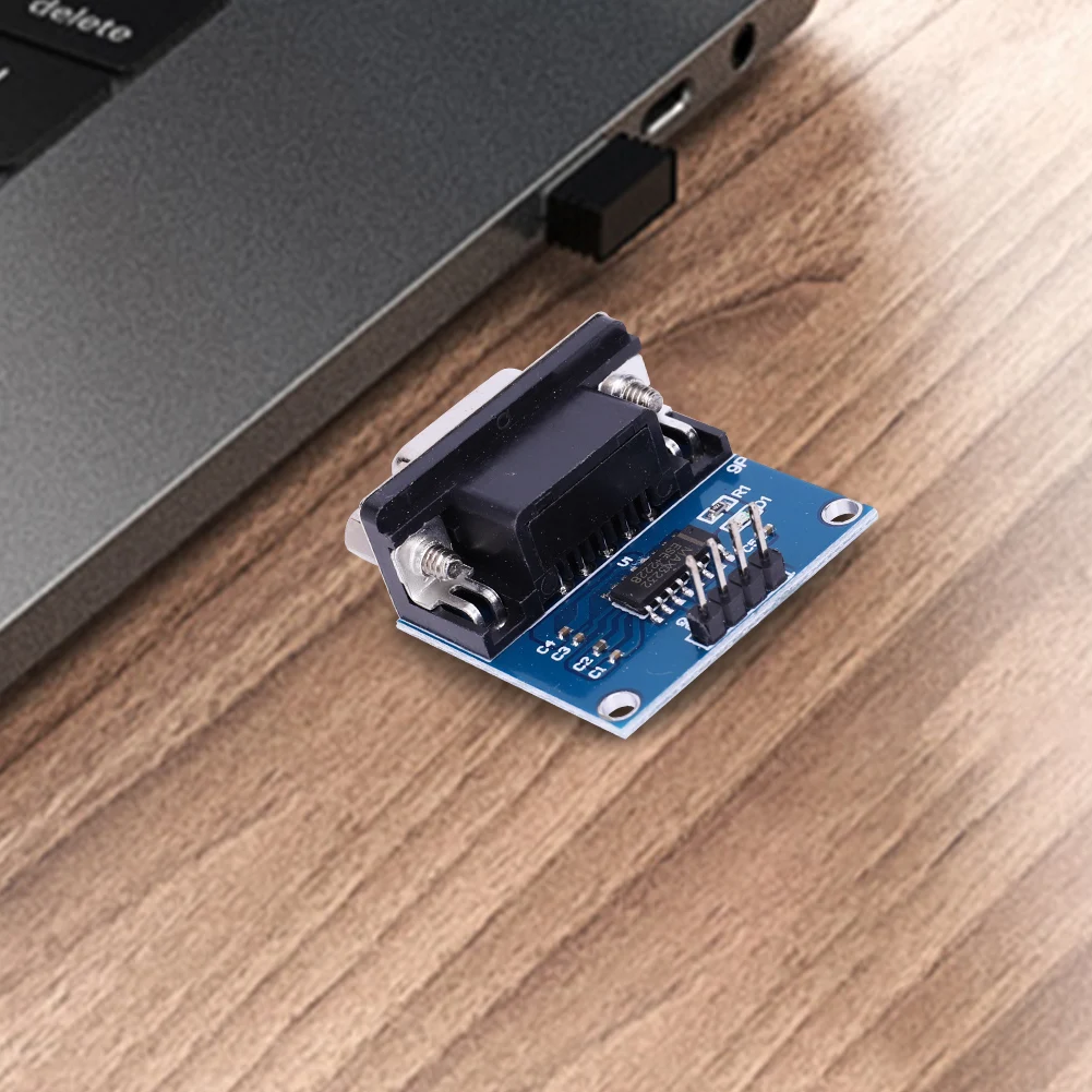 

3.3V-5.5V Female Serial To TTL Module MAX3232 RS232 To TTL Serial Port Converter Module RS232 To TTL Brushboard MAX3232 Chip