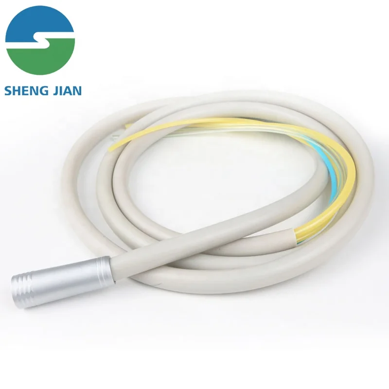 Dental Handpiece Hose with Connector 2&4 Holes Tubing Cable den tistry Chair Tube Converter