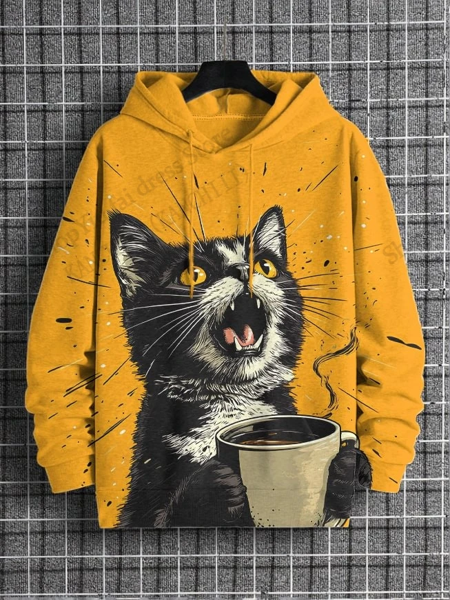 面白い恐竜猫兵士 3d プリントパーカー男性女性ファッション特大パーカートレーナー動物コート女性スウェット紳士服