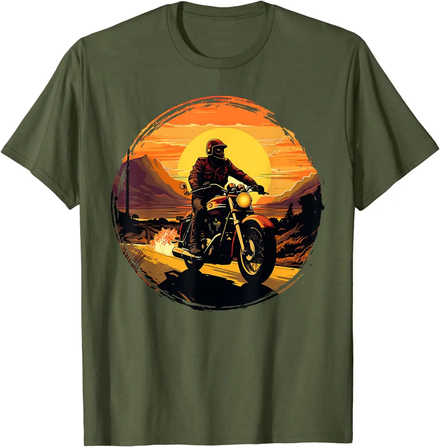 Man Ride Motorcycle T-Shirt