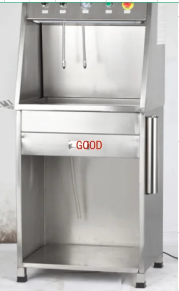 environmentally friendly all-stainless steel pneumatic paint gun cleaning machine, automobile paint gun cleaning equipment