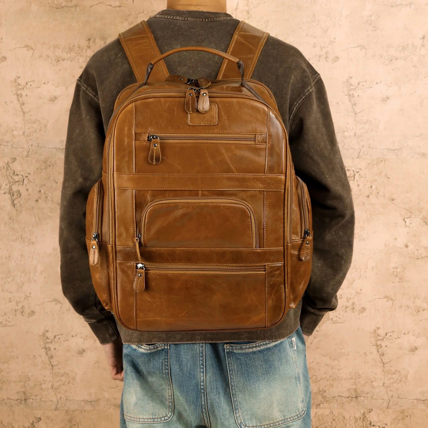 Genuine leather backpack-AliExpress Genuine leather backpack-AliExpress