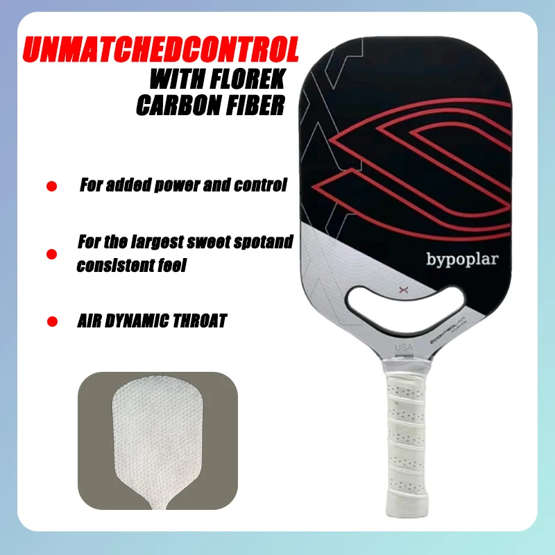 

PP Honeycomb Pickleball Paddle | Carbon Fiber Large Sweet Spot | Edge-to-Edge Tech | EVA Grip | 3X Spin Durability | Stable Perf