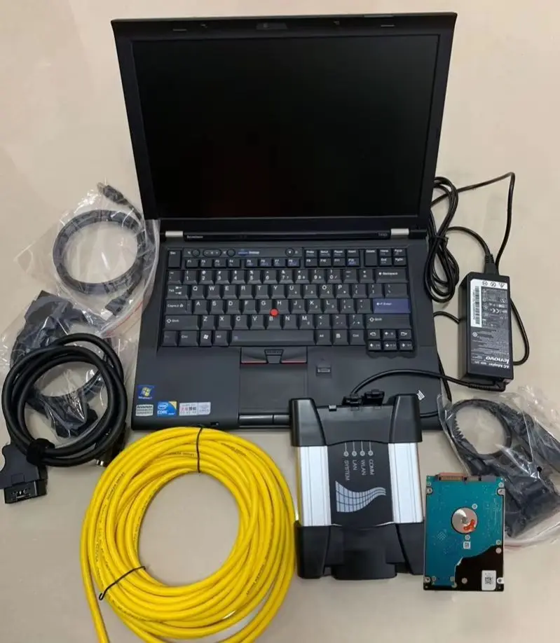 V09.2026 D 4.61 For BMW NEXT 1TB HDD Latest Software Auto Diagnostic Tools B Most Fiber T410 I7 4G Laptop Ready to Work