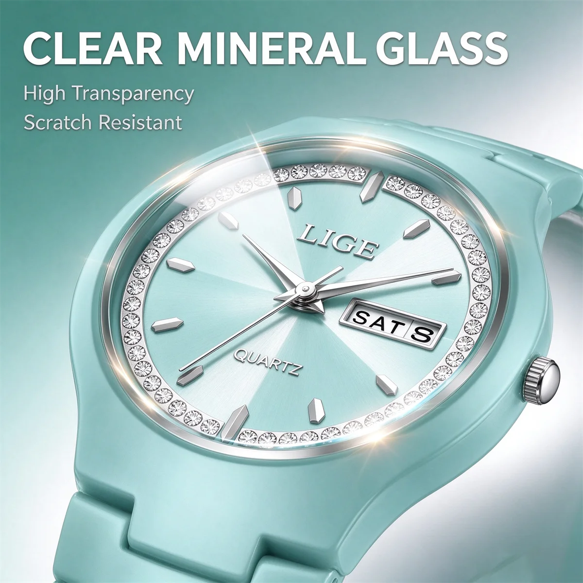 Relógio feminino elegante e lu - Luxury Watch Top 10 avaliação e preço