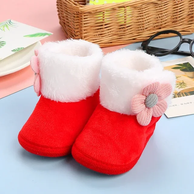New Fashion Comfortable Shoes Newborn Baby Girls Boys Soft Booties Solid Pompom Snow Boots Infant Toddler Newborn Warming Shoes 4 New Fashion Comfortable Shoes Newborn Baby Girls Boys Soft Booties Solid Pompom Snow Boots Infant Toddler Newborn Warming Shoes 4
