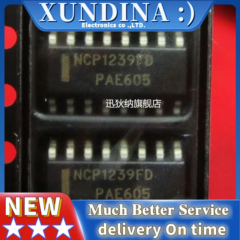 10PCS/LOT NCP1239FDR2 NCP1239FD SOP16 new and original IC