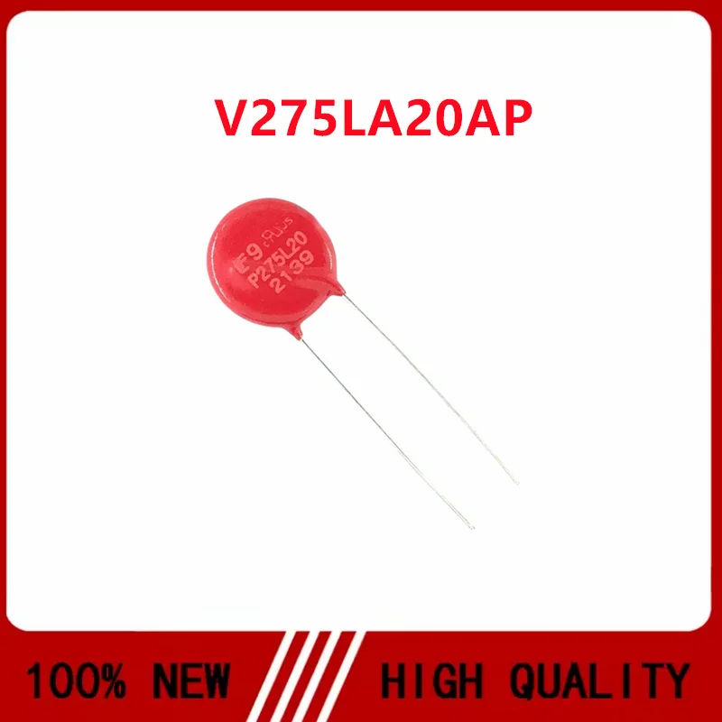 10PCS/LOT V275LA20AP P275L20 275V 4500A 450pF varistor original de 14mm de diámetro