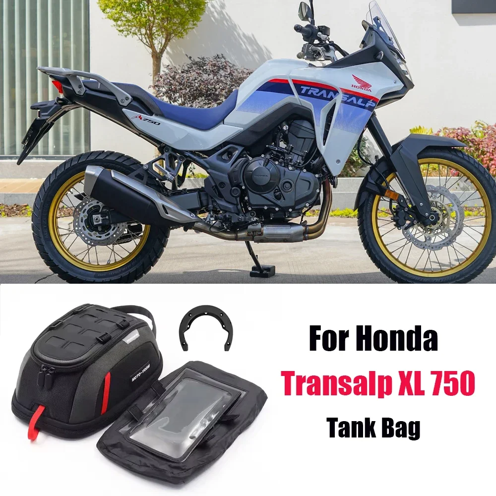 

For Honda XL750 Transalp XL 750 XL-750 2024- New Motorcycle Quick Release Fuel Tank Bag Waterproof Quick Release Fuel Tank Bag