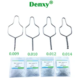 500pcs Metal Ligature Tie Orthodontic Kobayashi Wire Orthodontic Preformed ligature wire Dental bracket wire Orthodontic Bracket