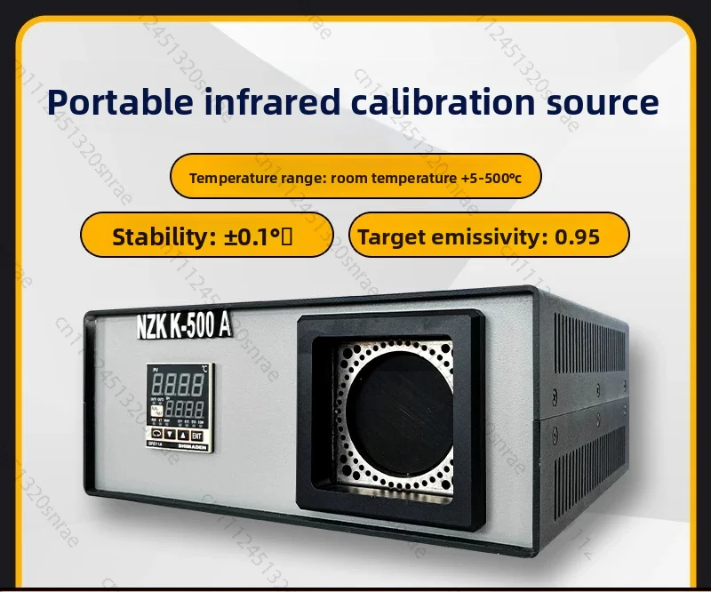 High Emissivity Blackbody Furnace: RS485 Output & PID Adjustment for Infrared Calibration