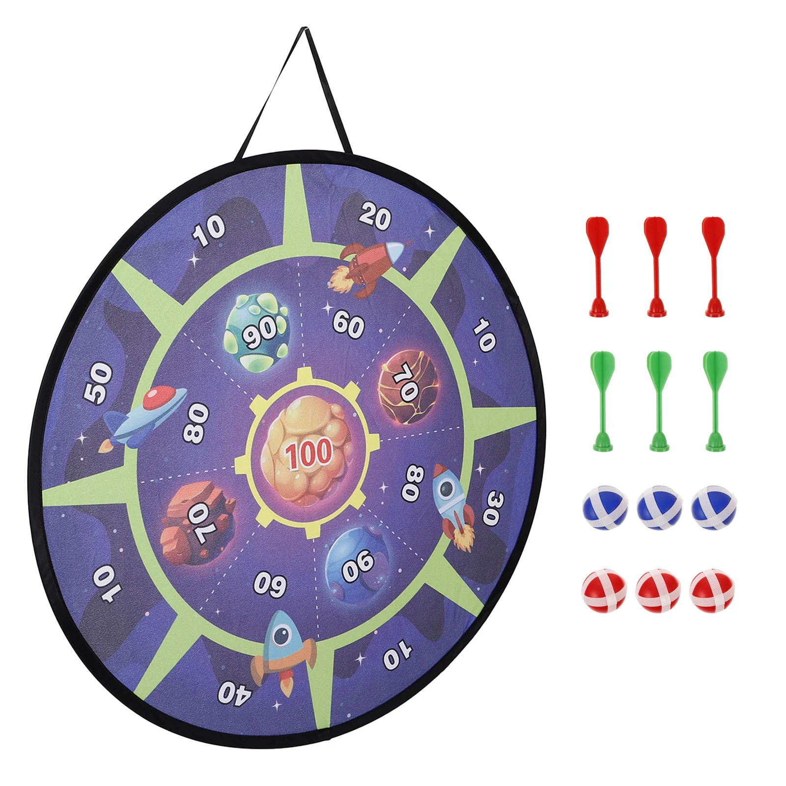 

Toys Children Throwing Targets Game for Kids Sticky Ball Dart Board Casual 7300X7300X030CM Games Plastic