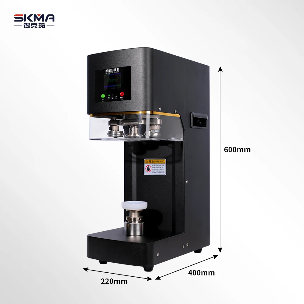 CE Certification Automatic Electric Pet Can Sealing Machine Bubble Tea Coffee Juice 110V 120V Can Sealing Machine