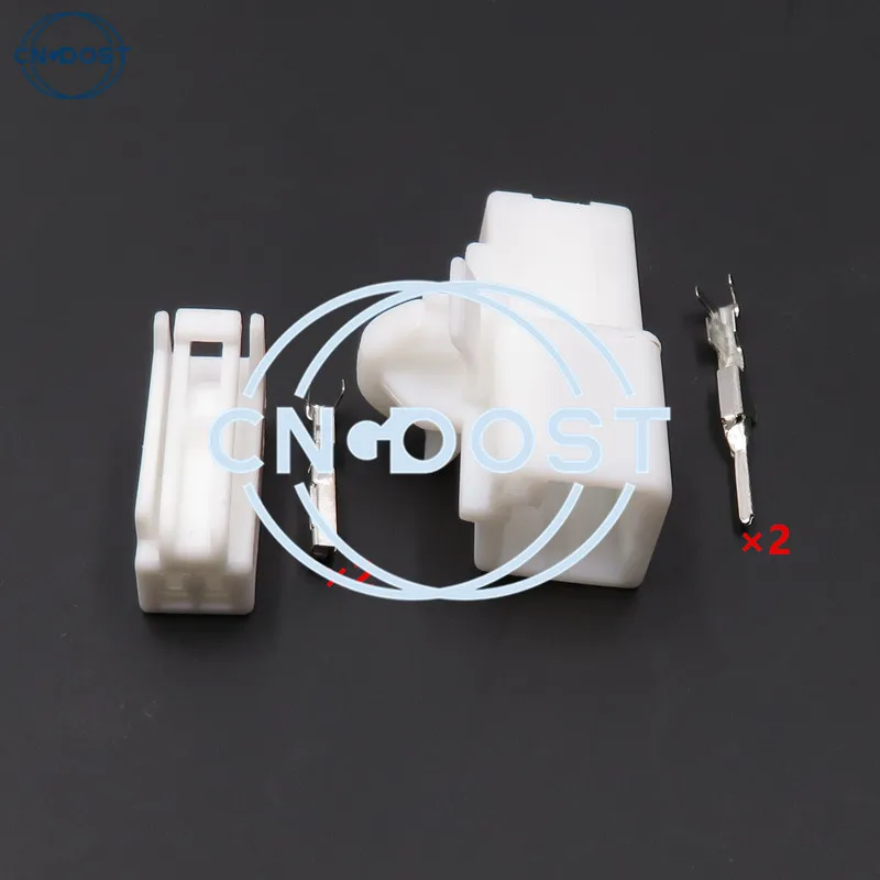 

1 Set 2 Pin 7282-5845 7283-5845 Car Reader Coil Socket AC Assembly Automotive Light Connector For Toyota