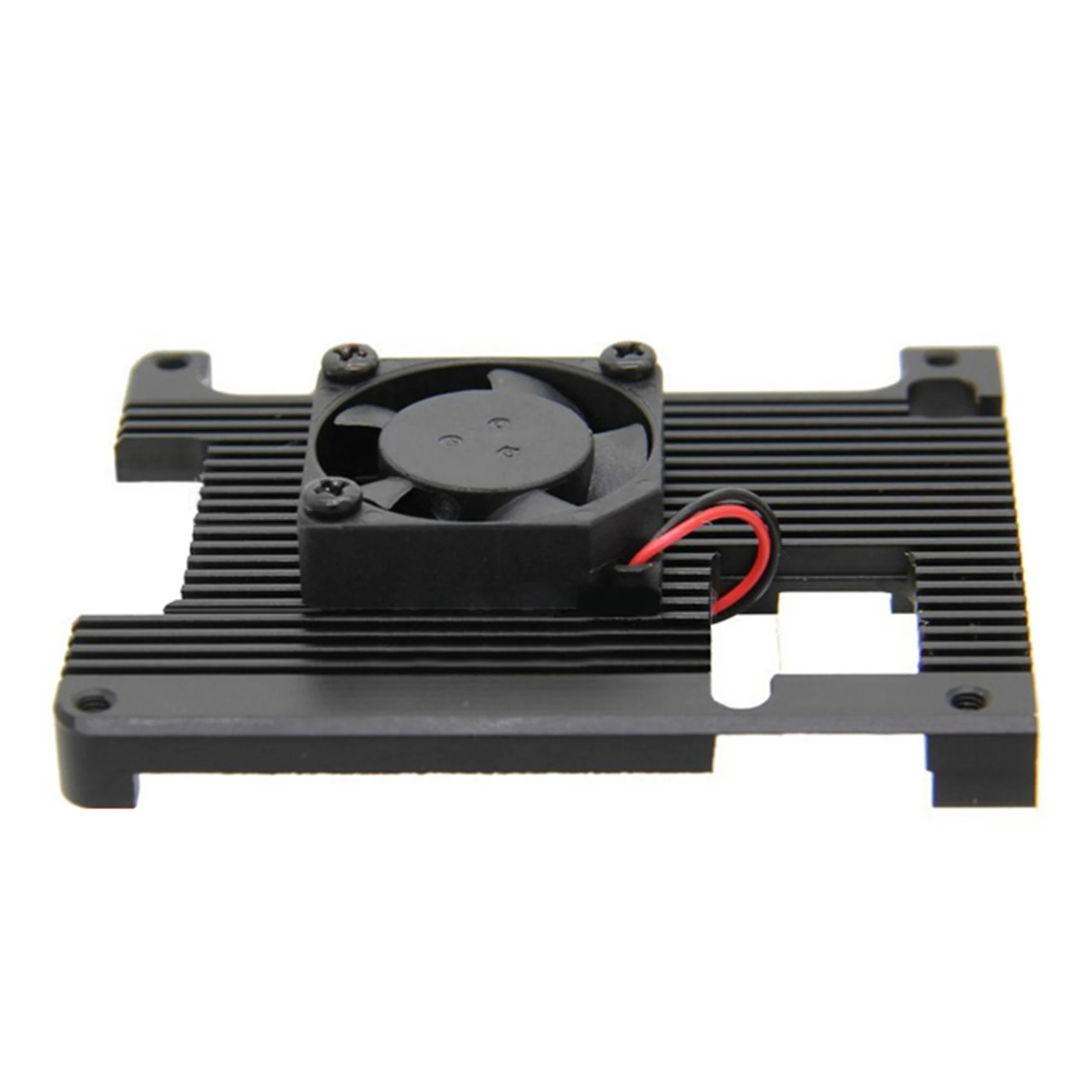 Aluminum Alloy Heatsink Embedded Armor Radiator Shell with Fan for Raspberry Pi