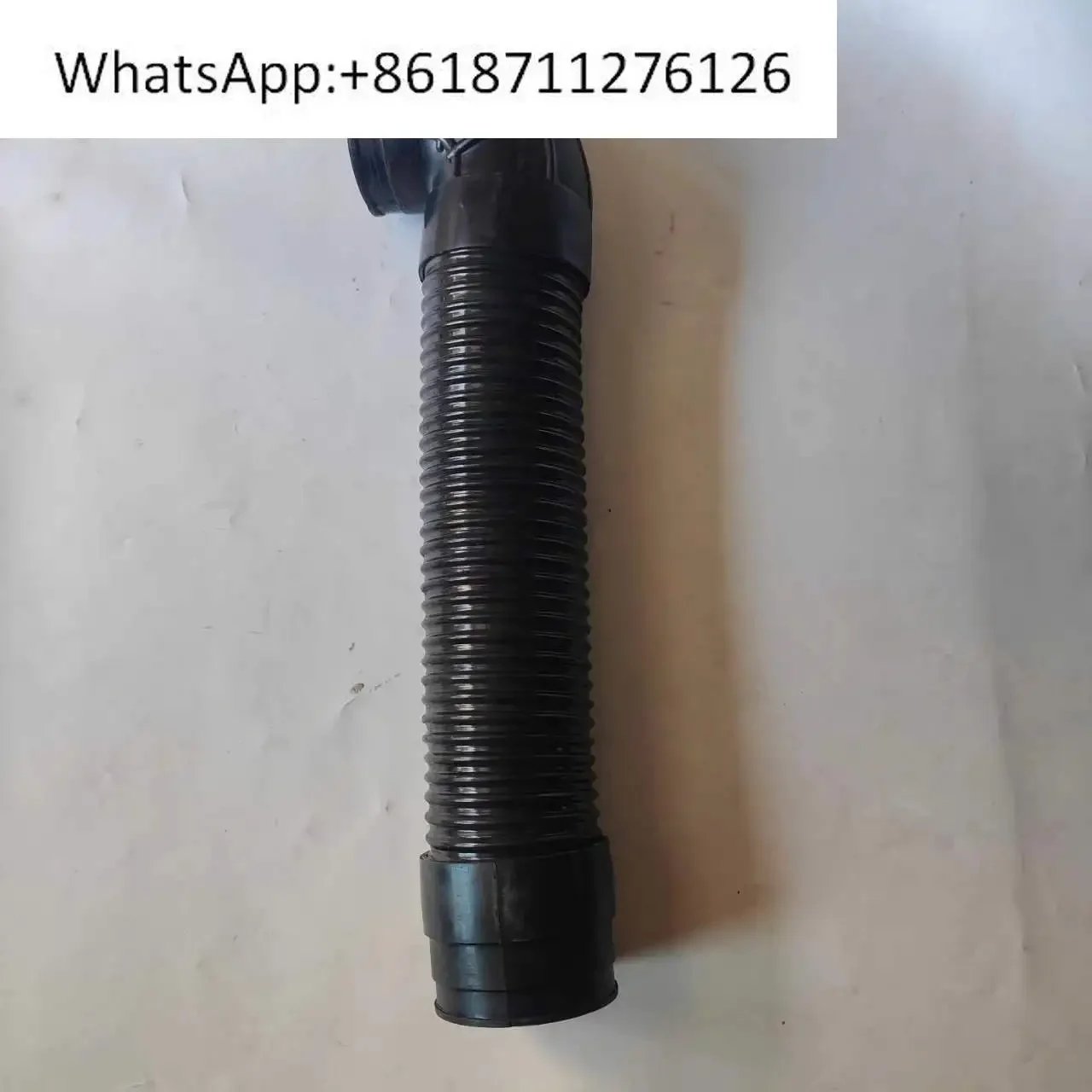 Screw air compressor intake hose suction pipe filter style rubber hose PU corrugated hose