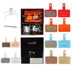 25 Set/box MTB Bicycle Disc Brake Pads Organic Resin Semi-metal Brake Pads For Shimano M315 M355 M395 M446 Brake Pads