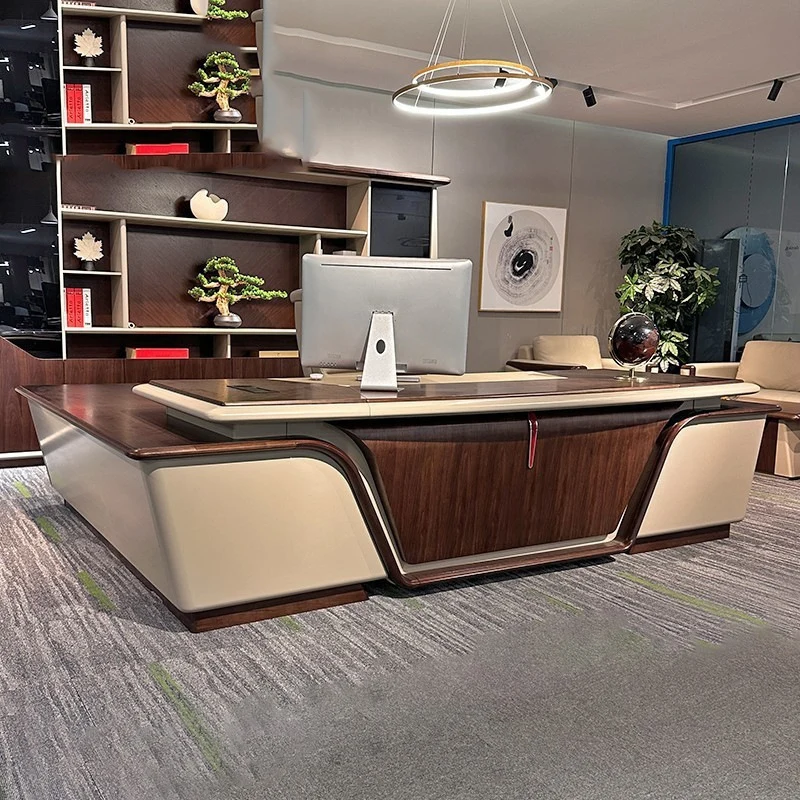 Drawers Luxury Office Desk Aesthetic Ladies Modern Laptop Office Desk Executive Modern Conference Escritorio Oficina Furniture