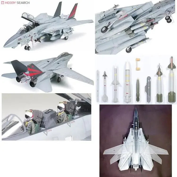 타미야 항공기 모델 1/32 비행기, 그루먼 F-14A 톰캣 블랙 나이트 60313 모델 빌딩