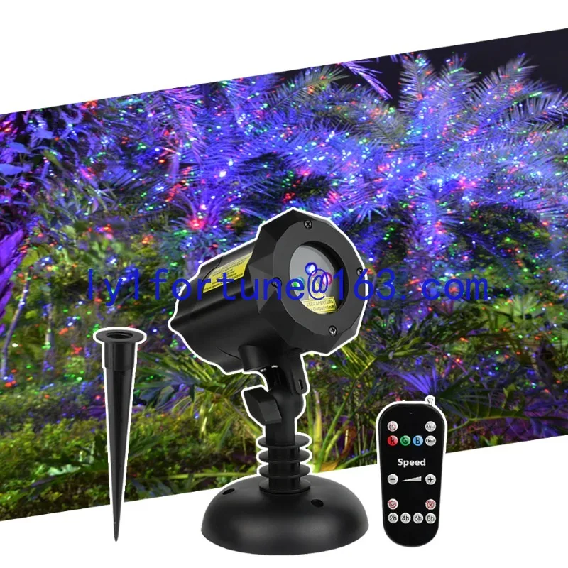 Emitting Diode Road Garden Light Outdoor IP65 Waterproof Rgb Firefly Mobile  Landscape Projection Light