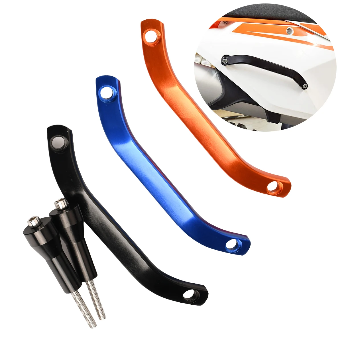 

KTM 125-500 XCW/EXC/EXCF 2017-2019 125-450 SX/SXF/XC/XCF 2016-2018 Off Road Motorcycle Parts Aluminum Alloy Rear Armrest For