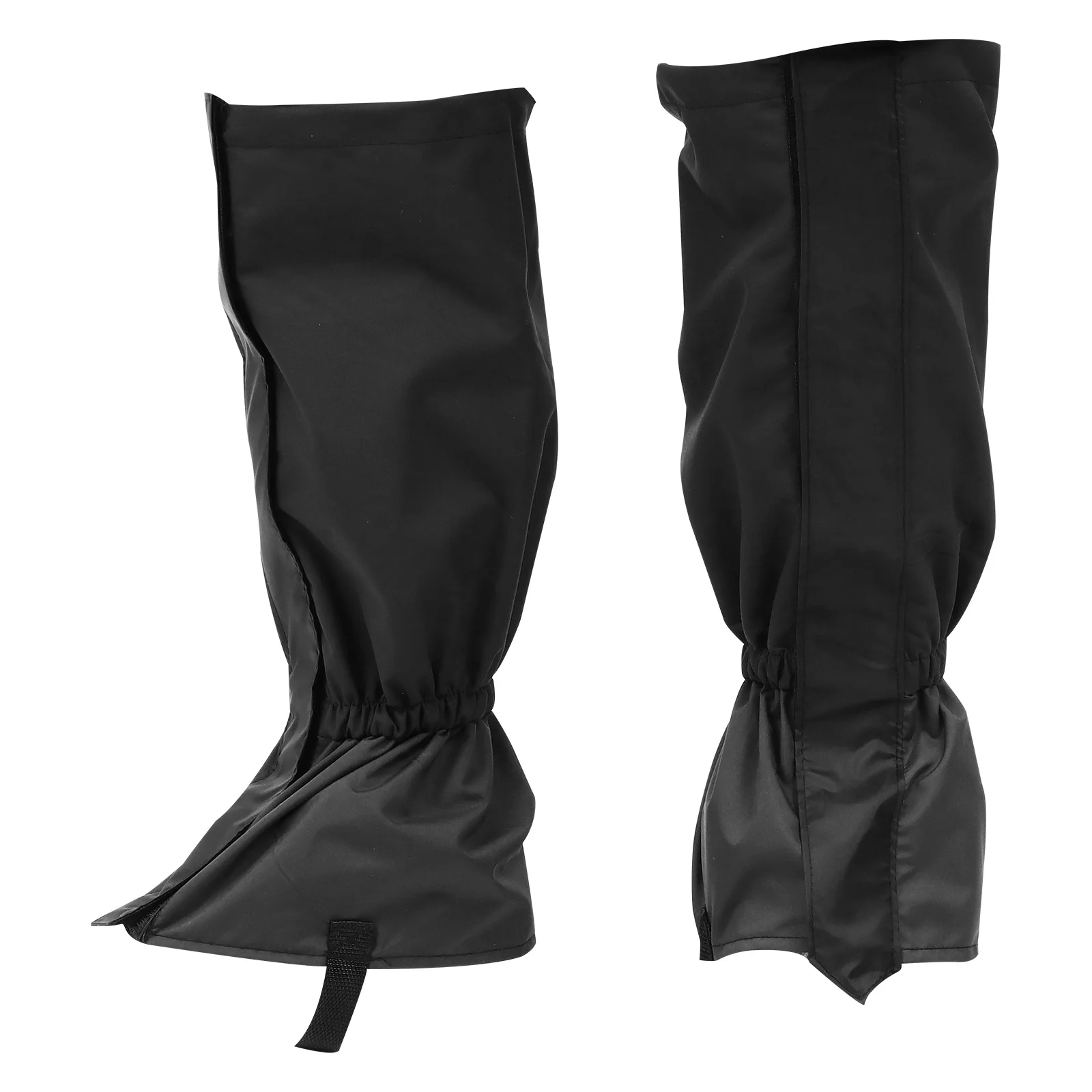 

1Pair Adjustable Leg Gaiters Breathable Waterproof Snow Boot Gaiters Black for Outdoor Sports Hiking Snow Legging Cover