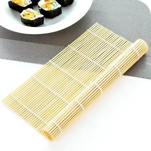 자세히 둘러보기 DIY 대나무 스시 메이커 롤링 매트 스시 도구, 밥 롤러, 주방 도구, 핸드 메이커, 음식 밥 롤, 몰드 요리 액세서리
