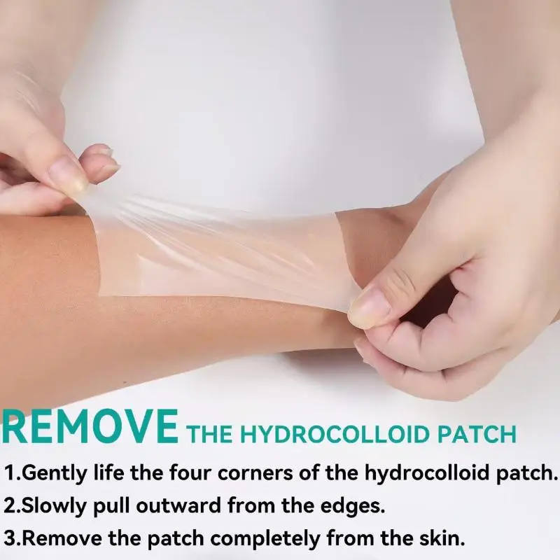 1 rotolo di cerotto idrocolloidale per una cura efficace delle ferite Nastro di copertura cicatrice autoadesivo impermeabile morbido extra sottile