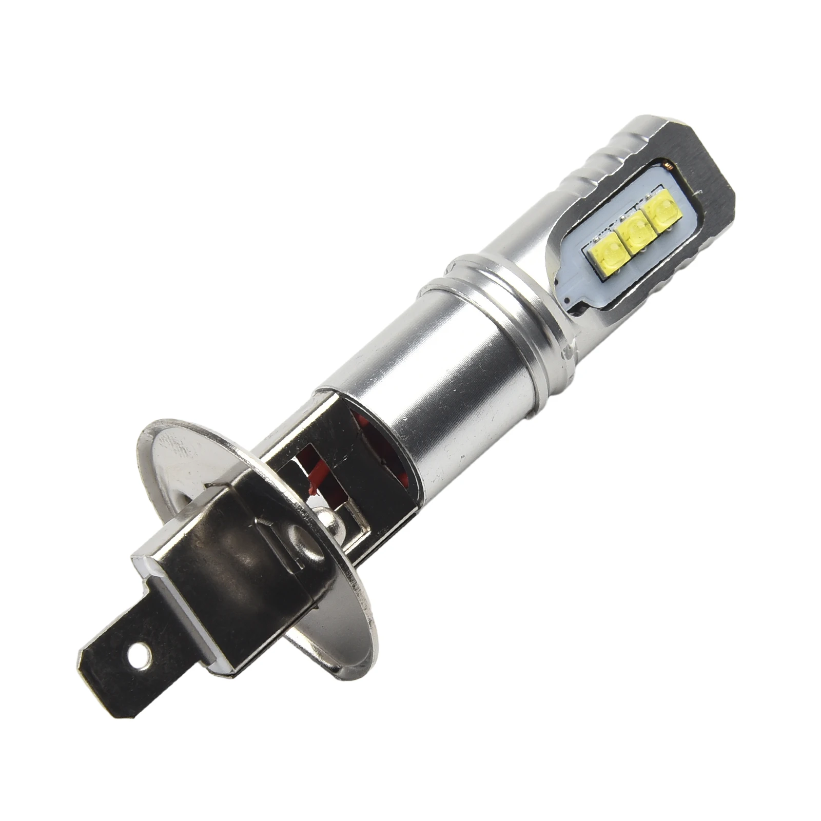6 LEDs/bulb H1 LED Bulbs 6000K Application Bulb Kit Left Metal Right Super Bright White DC 12V Easy Installation