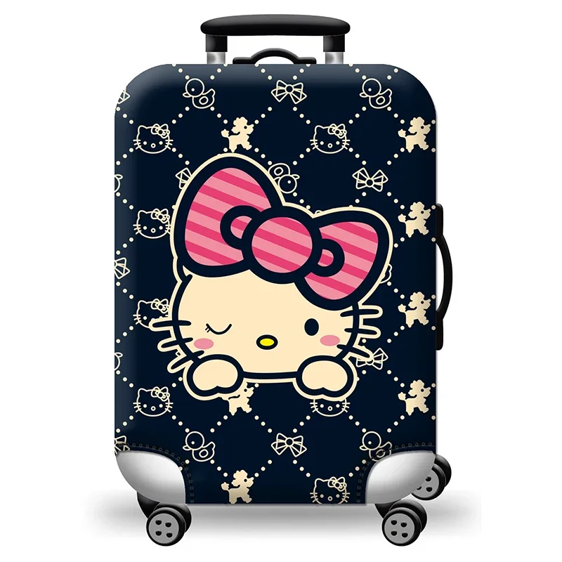 Hello Kitty Luggage Cover Fashion Travel Suitcase Thick Elastic Luggage Protective Dust Cover Cartoon for 18-28 Inch Luggage