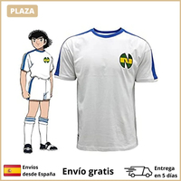 2024 Summer Captain Tsubasa School Nansheng Olive and Benji Football T-shirt Street Large Sportswear