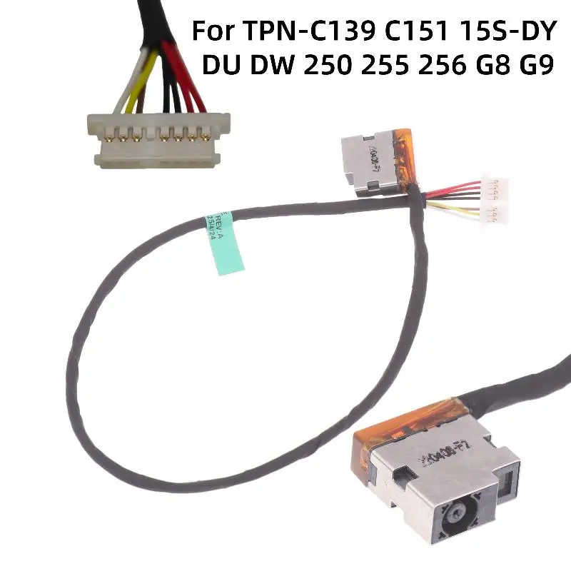 

Разъем питания постоянного тока для ноутбука, OEM-замена для серий TPN-C139, C151 и 15S-DY, ремонт порта зарядки, 1/2/5 шт.