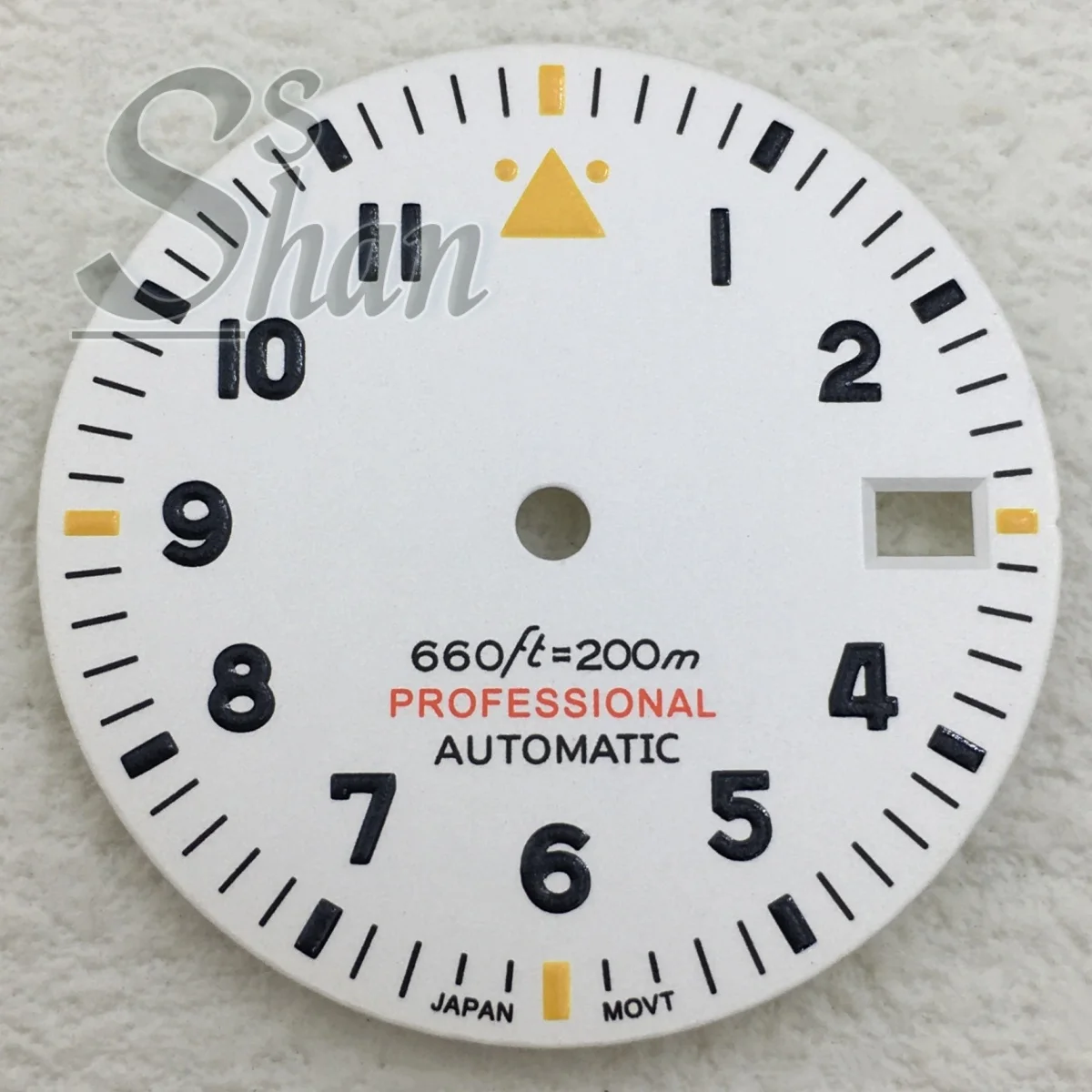 Cadran de montre de Style pilote NH35 29mm, cadran noir bleu vert blanc C3 vert lumineux adapté à la montre à mouvement NH35