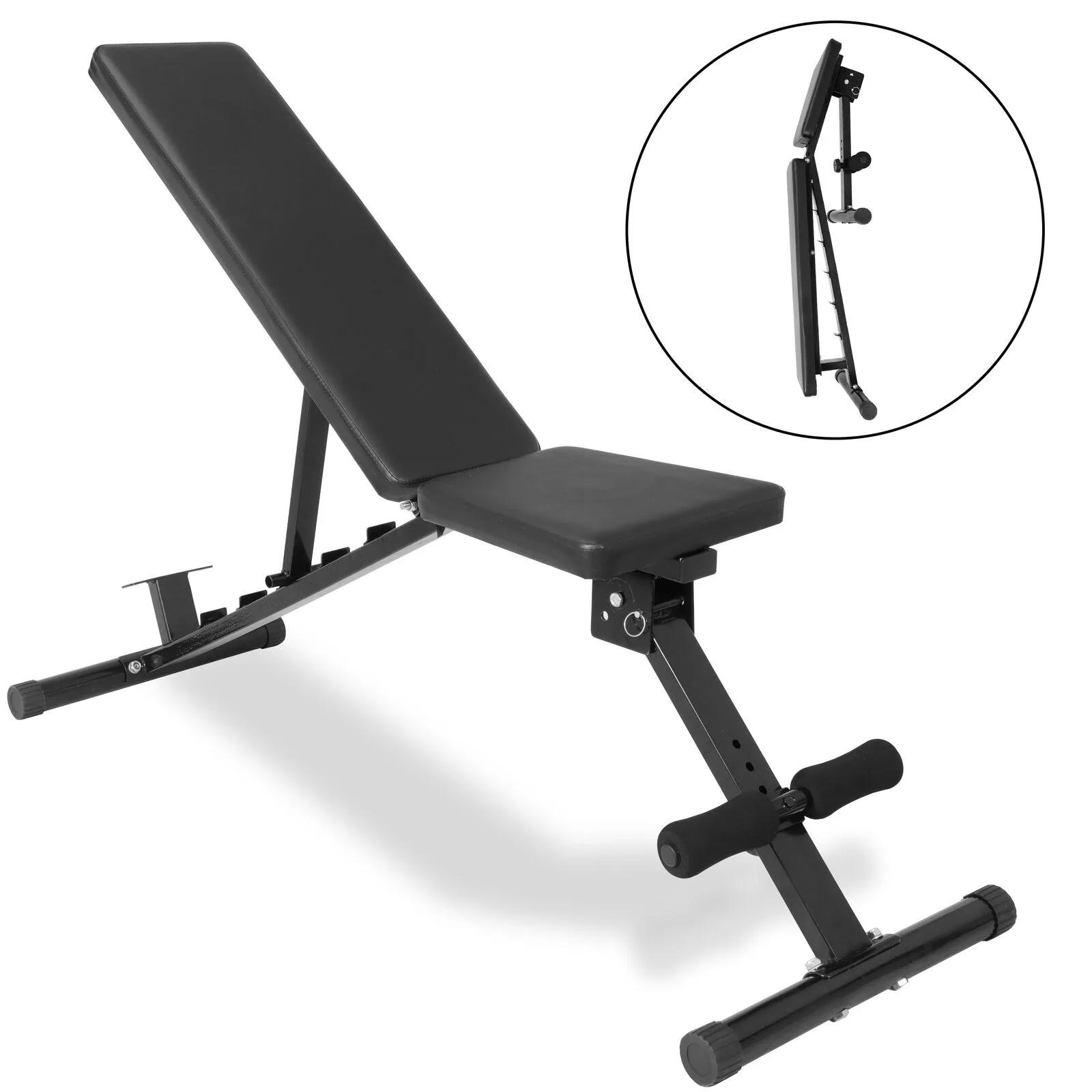 US Weight Bench Adjustable Workout Bench 700lbs Heavy Duty Incline Decline Bench