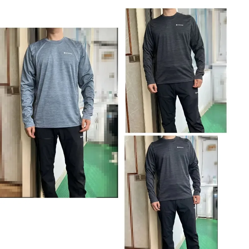 

Футболка с длинными рукавами для улицы, легкая и эластичная, для пеших прогулок, бездорожья, впитывающая пот, быстросохнущий спортивный топ