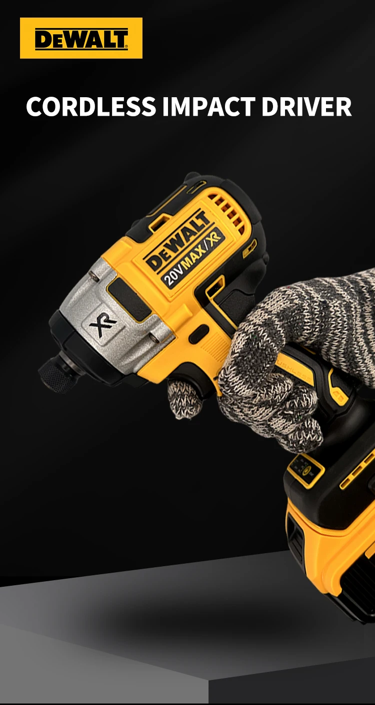 DEWALT DCD887 Wireless Brushless Electric Screwdriver Drill Tool