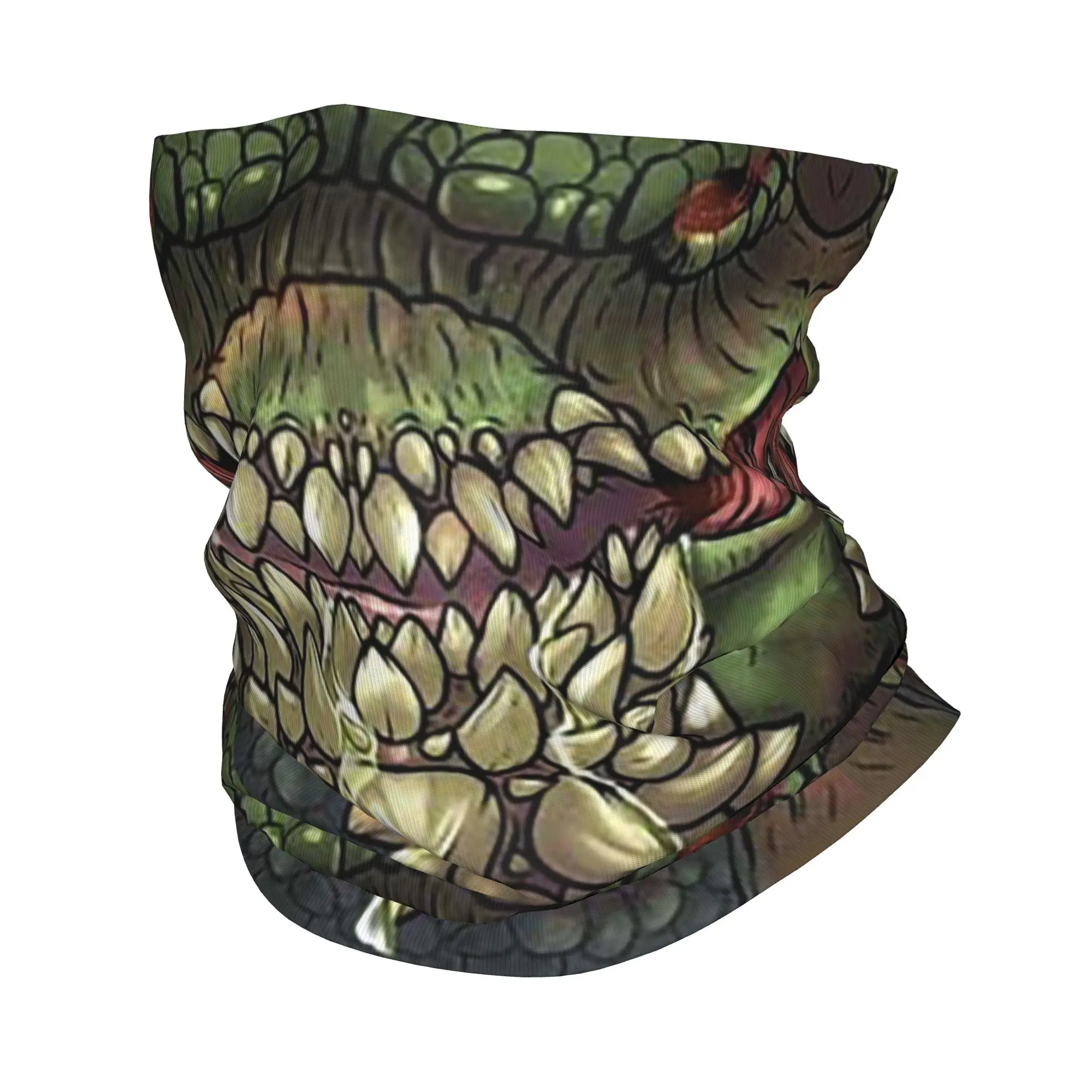 Deviljho Monster Hunter World Face Bandana Neck Cover Printed Mask Scarf Warm Headwear Cycling Unisex Adult Washable