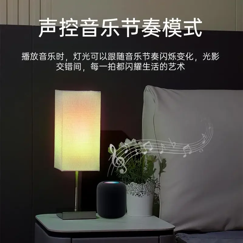 Bedside lamp Table lamp Simple modern high-end study Bedroom Warm French American light luxury retro atmosphere lamp Decoration