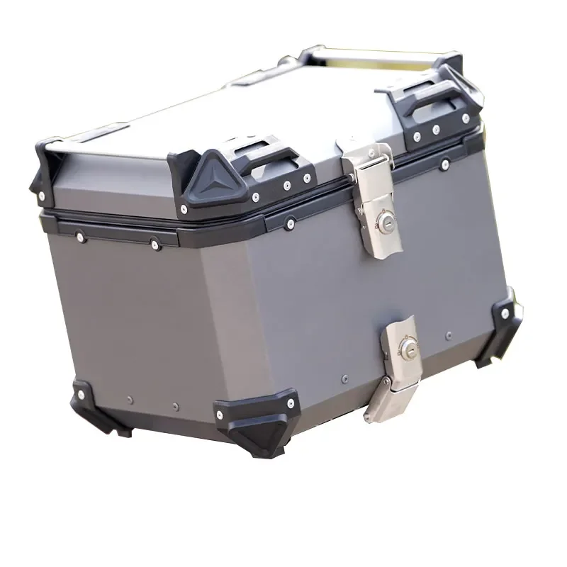 

High Quality 45L Aluminum Alloy Waterproof Top Box Premium Tail Box for Storage Luggage New Style Motorcycle Tail Box