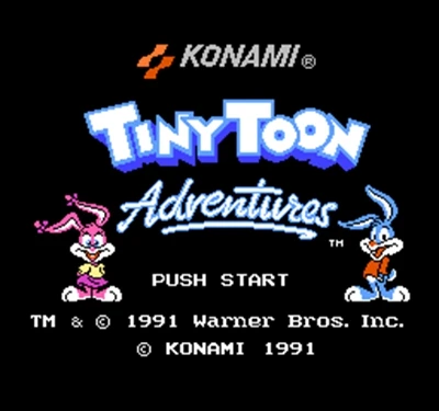 Tiny Toon Adventures 60 Pin Game Card Free Region For 8 Bit Video Game Player